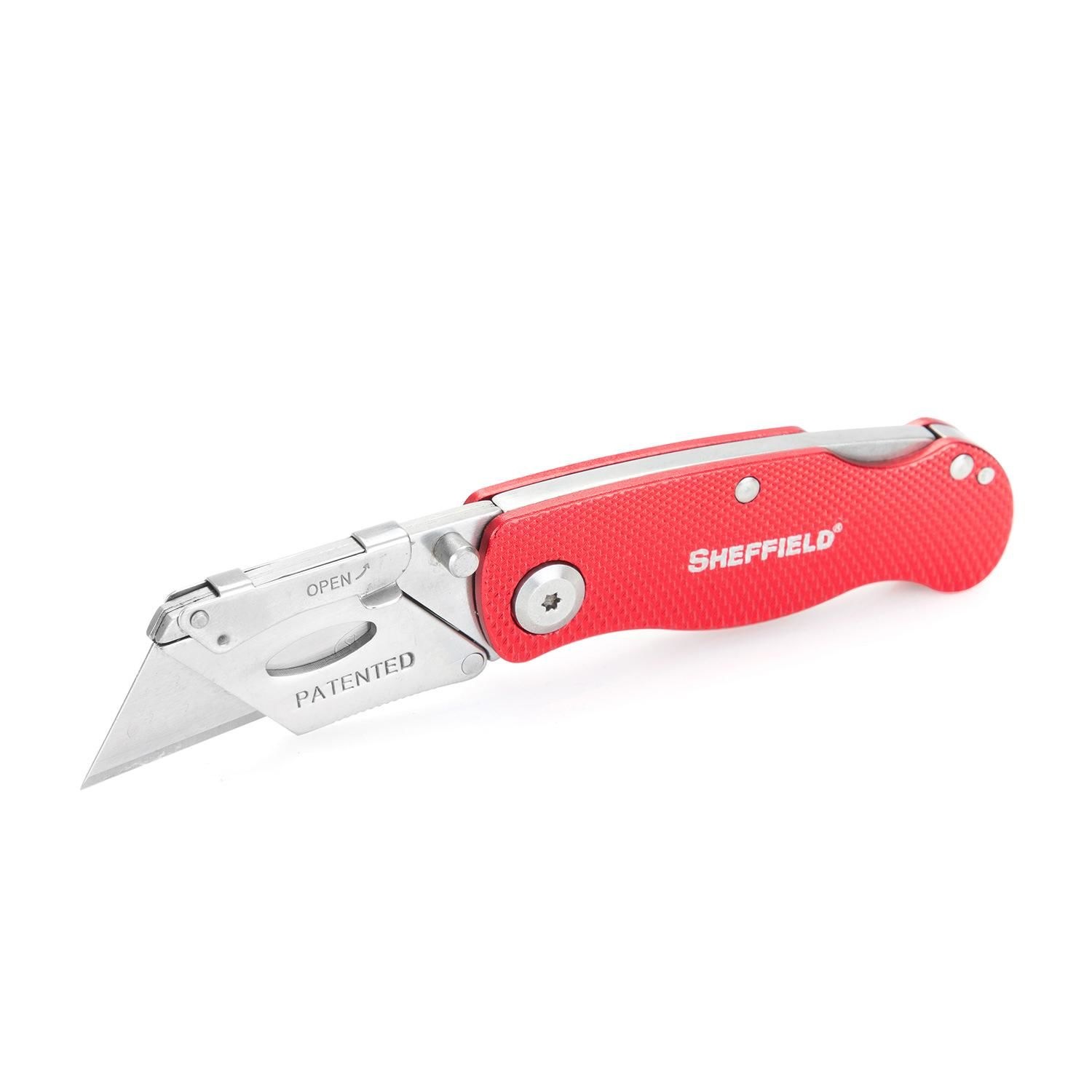 Sheffield Red Ultimate Lock Back Utility Knife