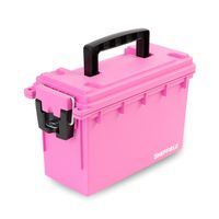 Sheffield 12633 Ammo Storage Box - Plastic, Tapered, Water-Resistant With Gasket Seal