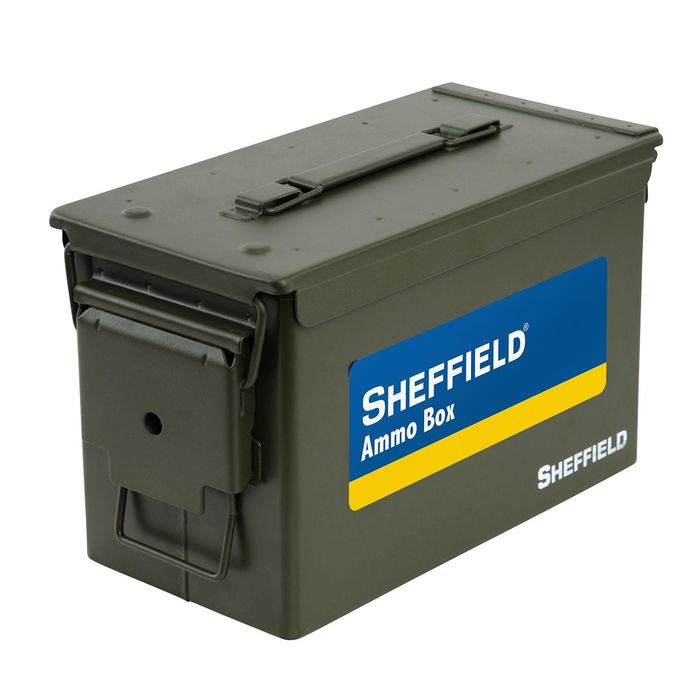 Sheffield Green Military Style .50 Caliber Ammo Can