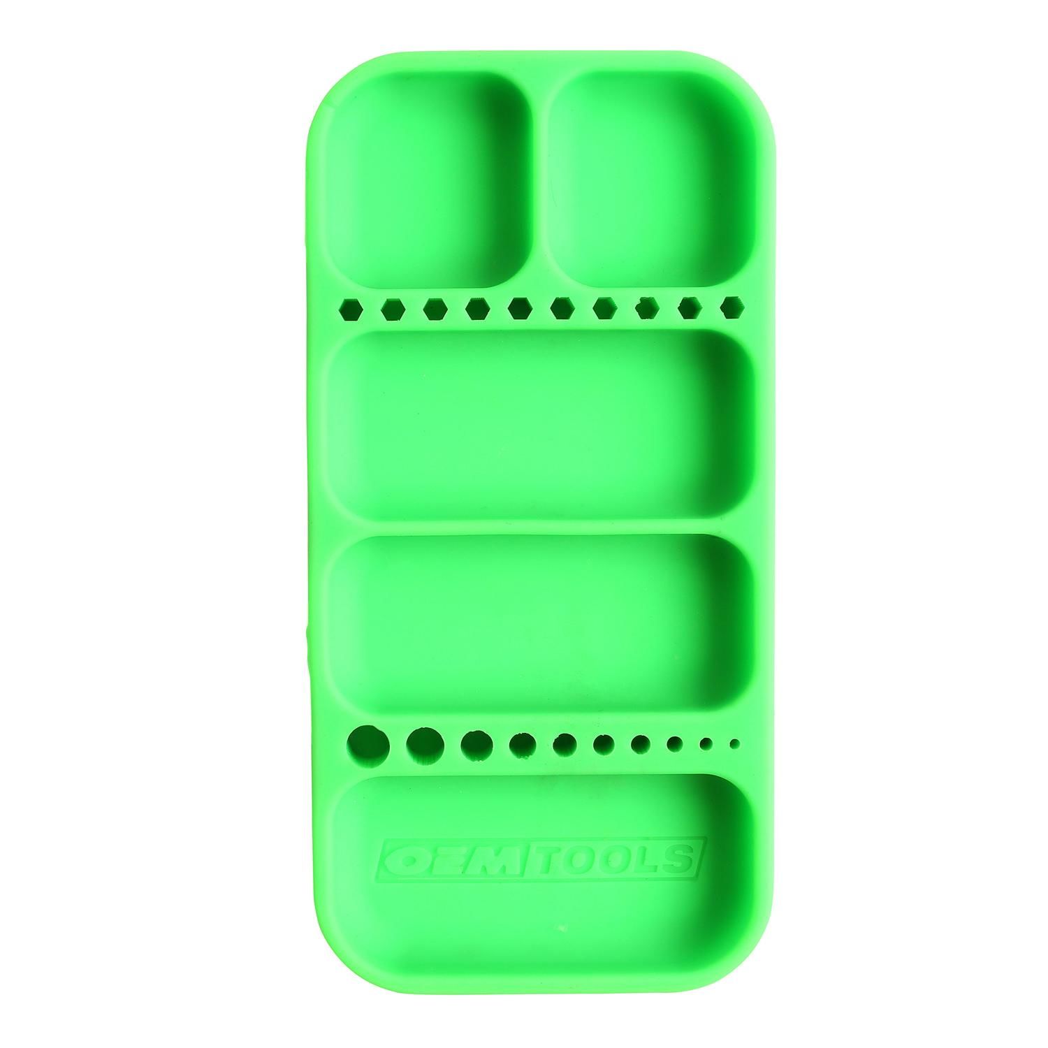 Great Neck Green small silicone tool tray