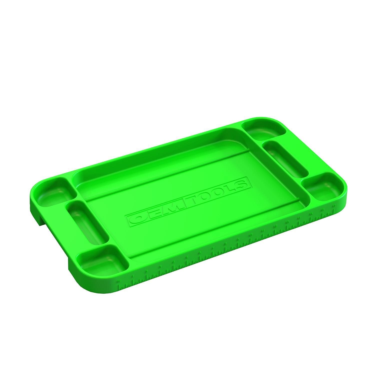 Great Neck Green Large Silicone Tool Tray