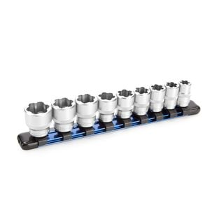 Great Neck 9 Pcs Nut Busting Bolt Extractor Metric Socket Set