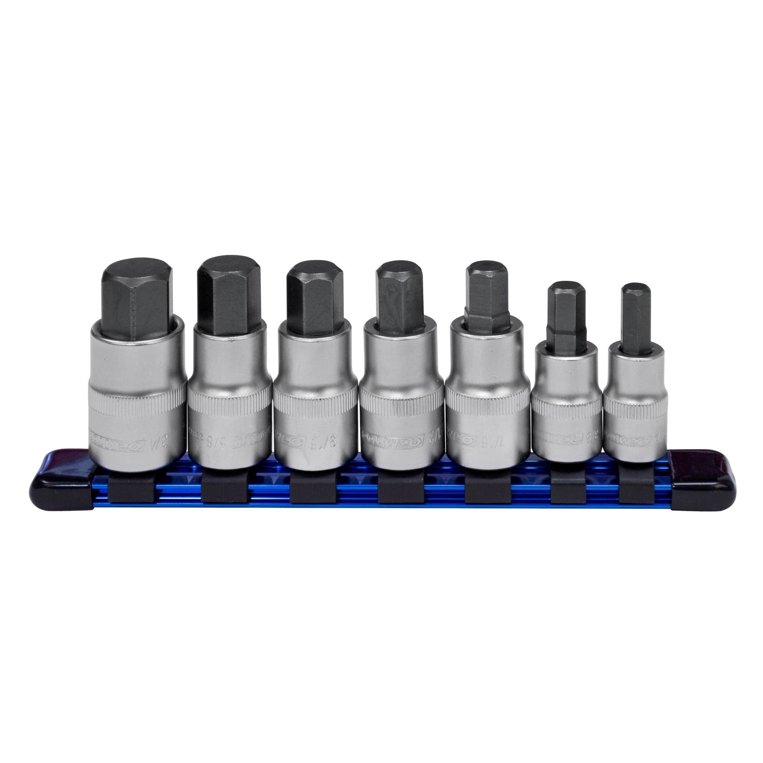 OEMTOOLS SAE Hex Bit Socket Set 7 Piece