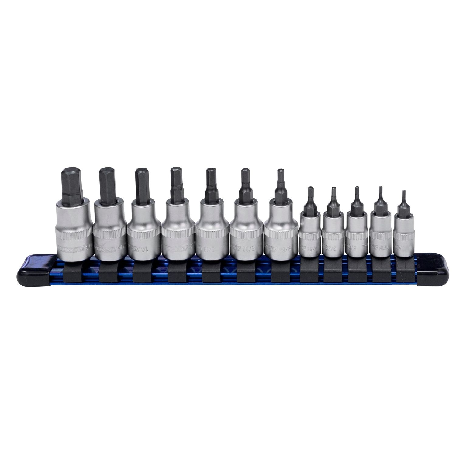 OEM 11 pcs. 1/4 and 3/8 in. drive SAE hex bit set