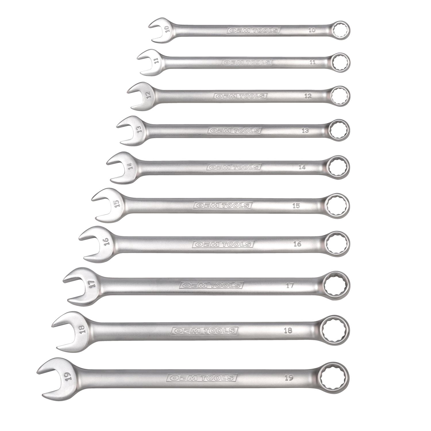 OEM 10 pcs. metric combo wrench set