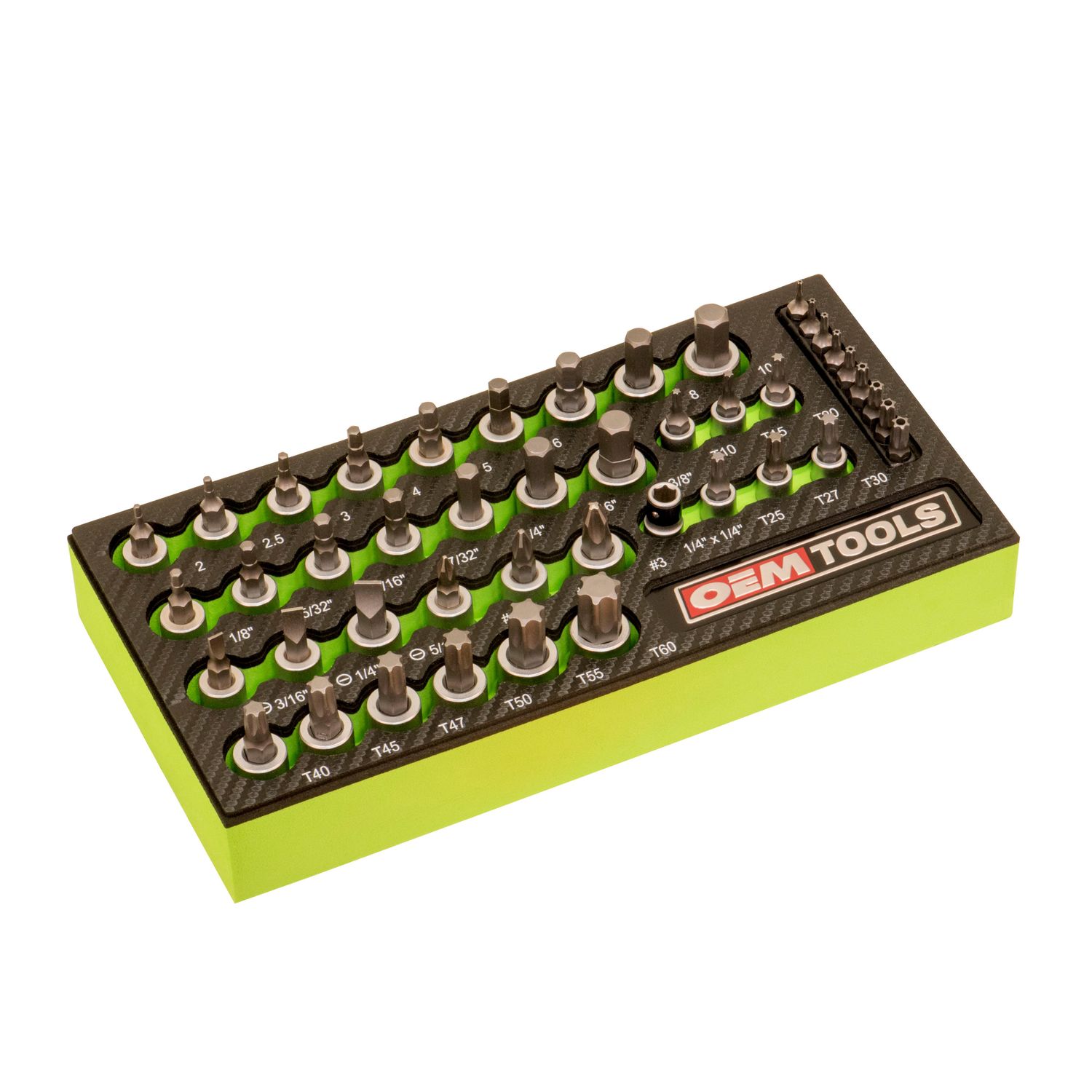 OEMTOOLS Multi Drive Star Socket Set 44 Piece