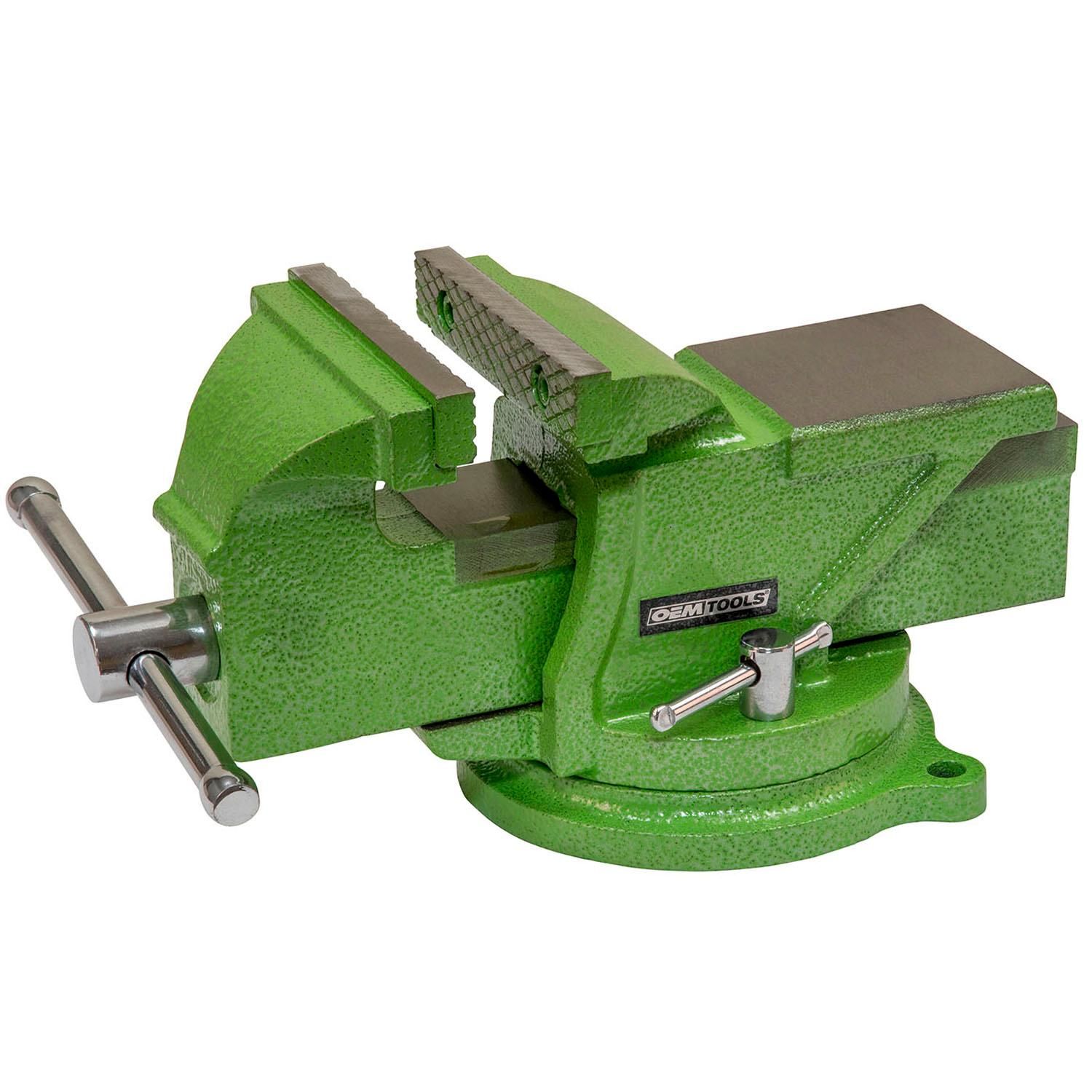 OEM 4 in. heavy duty bench vise with swivel base