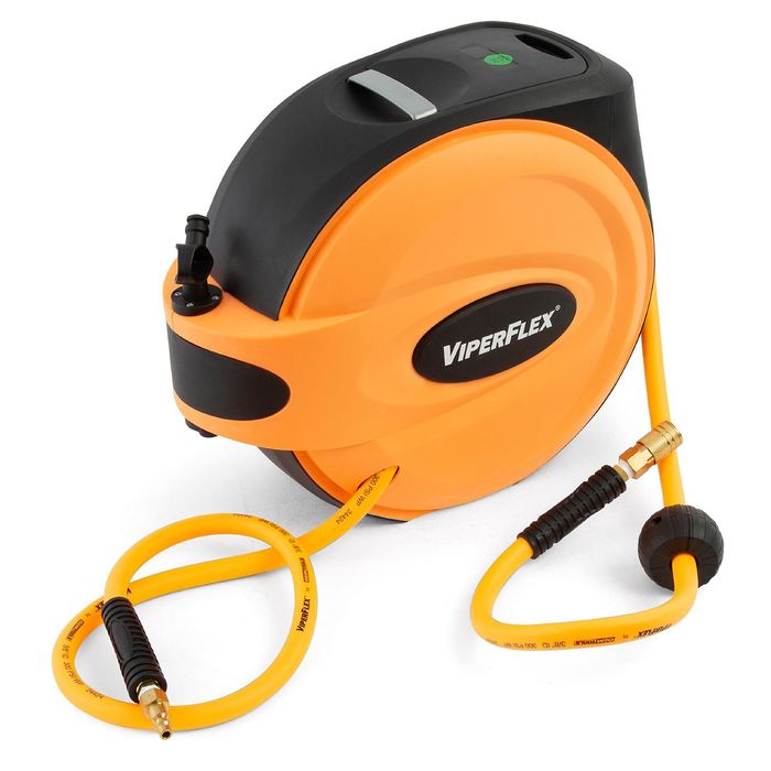 ViperFlex 3/8in X 50ft Hybrid Polymer Air Hose And Reel