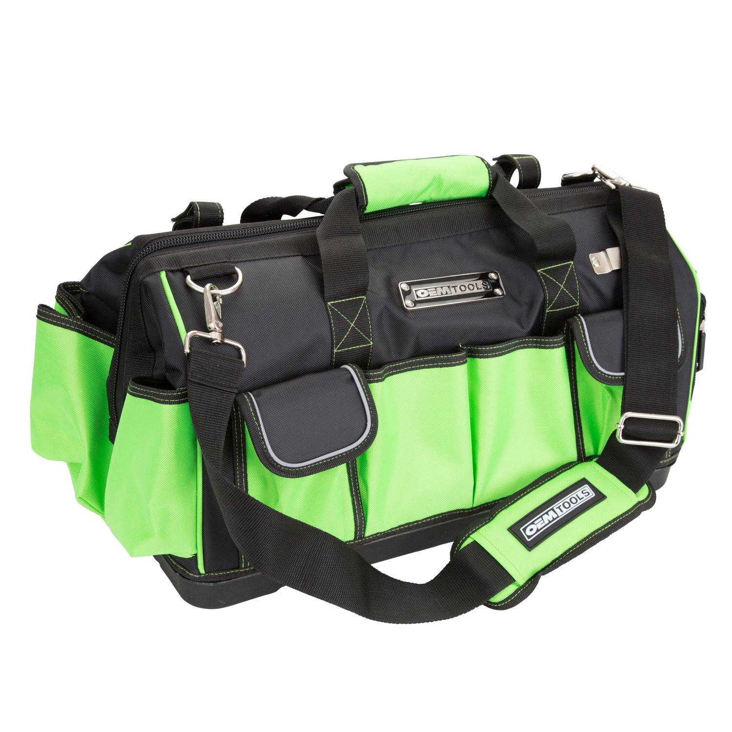 Great Neck Wide mouth tool bag with rigid base