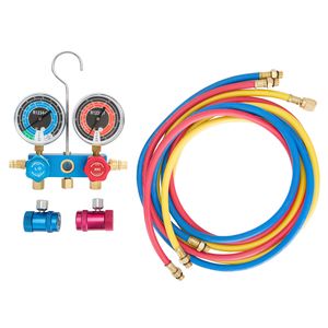 AC Hose Manifold AC Manifold Gauge Set For Refrigeration - 3FT - Foto 8