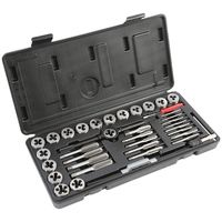 OEMTOOLS Metric Tap and Die Set 40 Piece