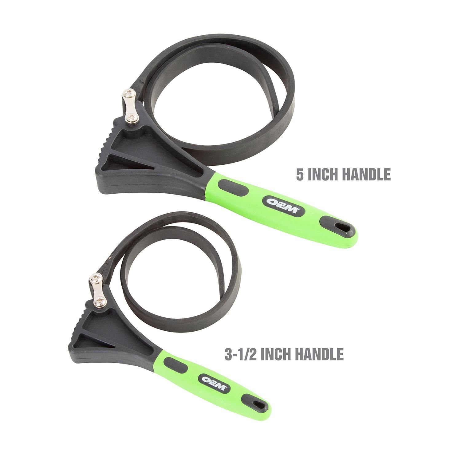 Rubber Strap Wrench 2 Piece