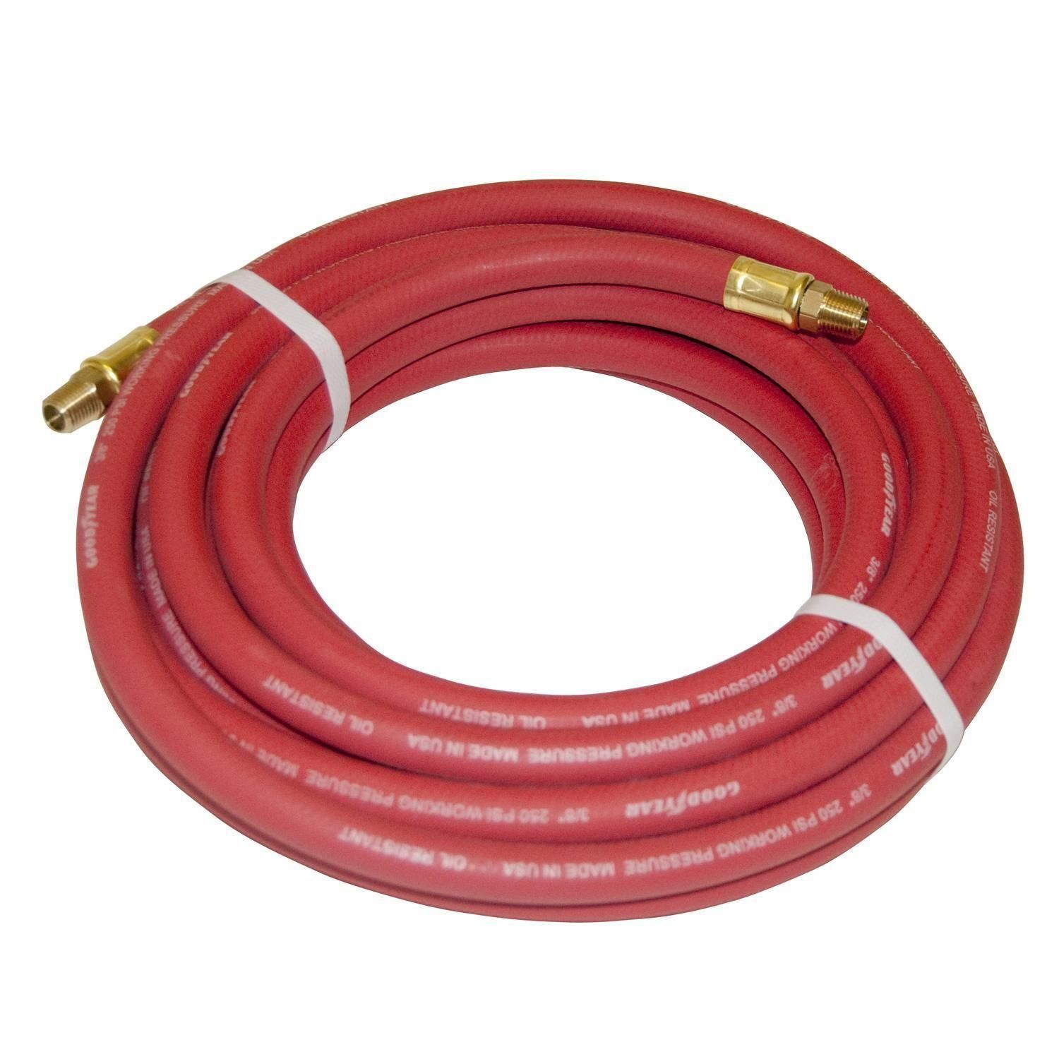 OEMTOOLS 3/8in x 25ft Rubber Air Hose