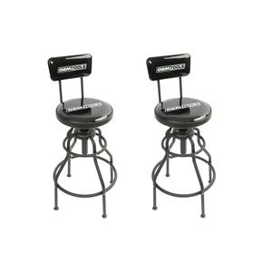 Cushioned Shop Stool - Garage Pneumanic Stool Seat - AC57144