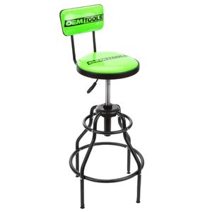 Cushioned Shop Stool - Garage Pneumanic Stool Seat - AC57144