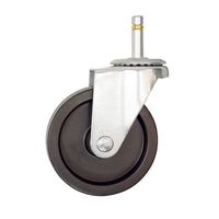 OEMTOOLS 4in x 2in Non Locking Swivel Caster for Cart
