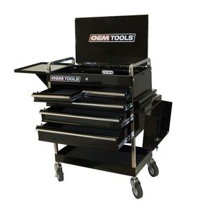 Oem 500 Lbs Professional 5 Drawer Service Cart With Locking Lid And
