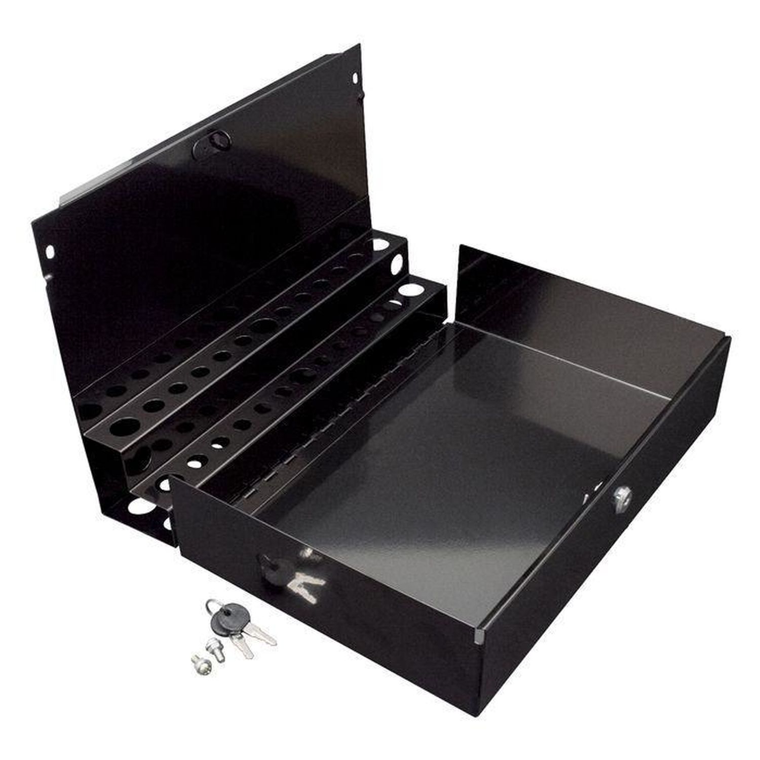 OEMTOOLS Locking Pry Bar Storage for Cart