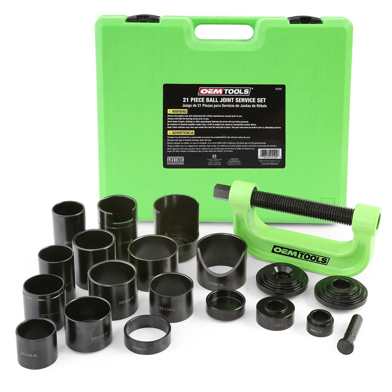 OEMTOOLS Ball Joint Service Set 21 Piece