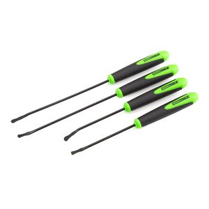 Snap-On 4 Pcs Mini Awl, Hook, Picks Set Tool O-ring Green Handle