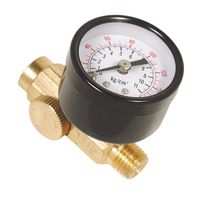 OEM/1/4 in. NPT air adjusting valve with tire gauge