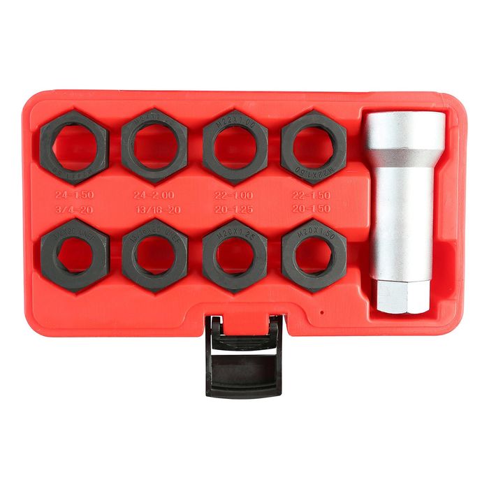 OEMTOOLS Axle and Spindle Damaged Thread Repair Set 8 Piece