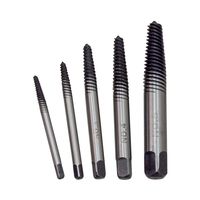 OEMTOOLS 1/8in - 3/4in Screw Extractor Set 5 Piece