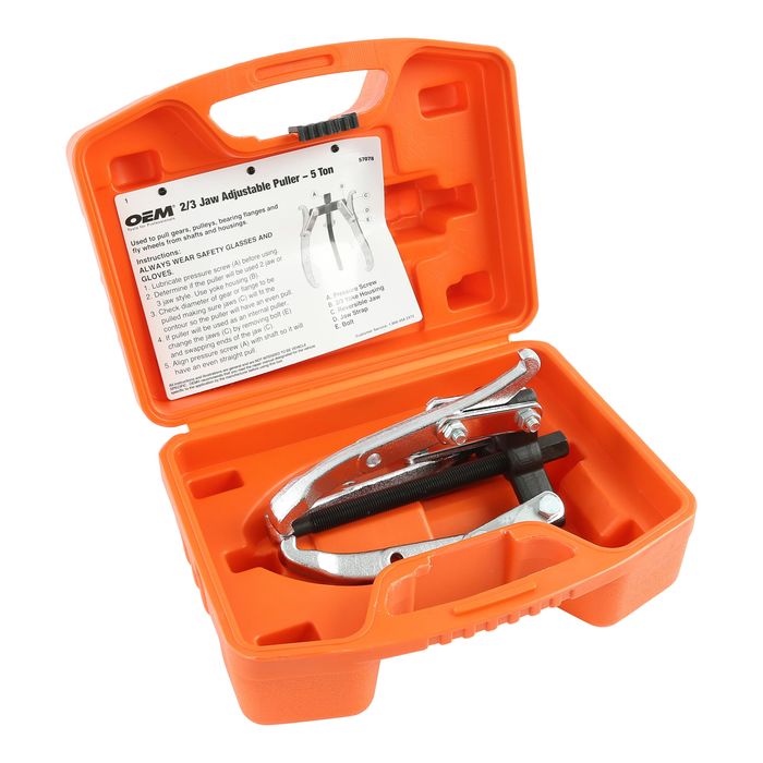OEMTOOLS 5 Ton 2/3 Jaw Puller