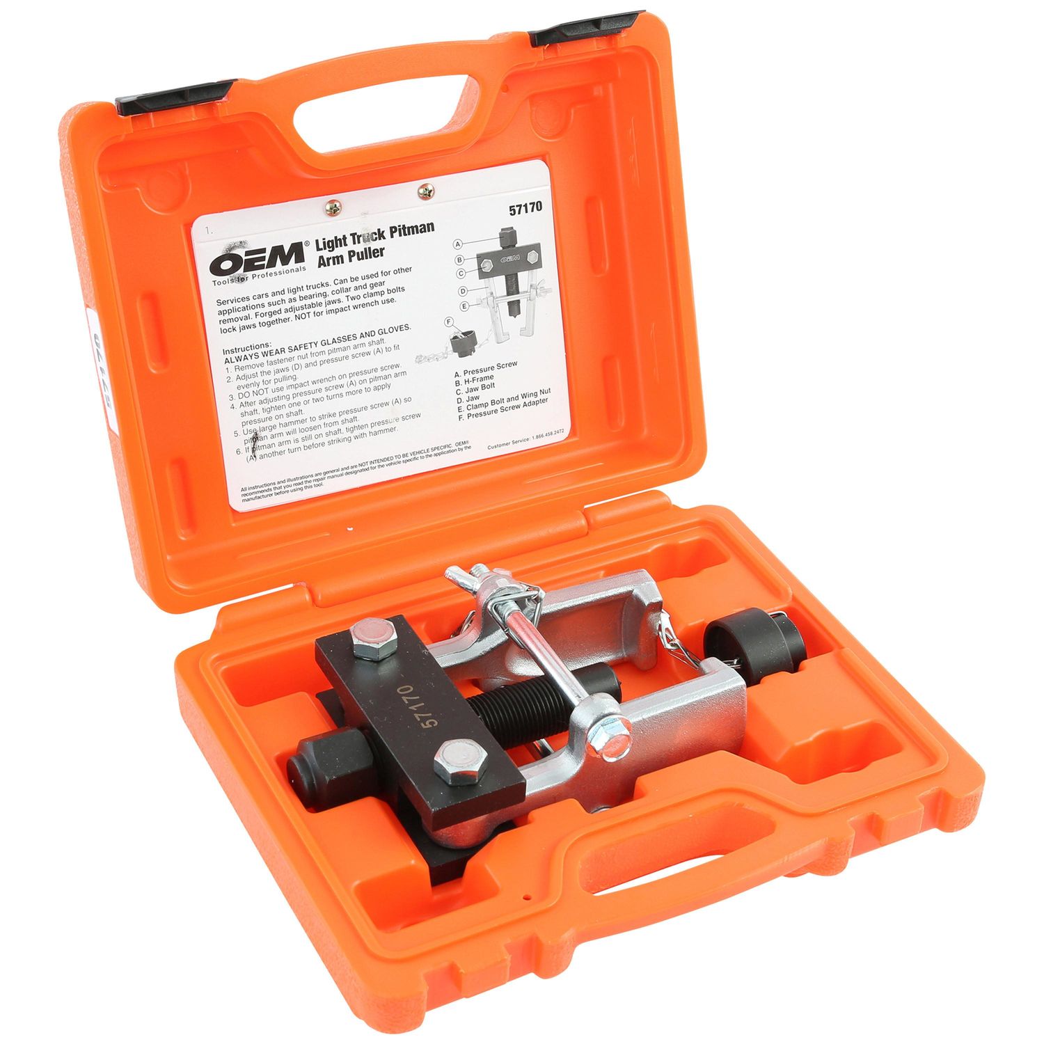 OEMTOOLS Heavy Duty Pitman Arm Puller