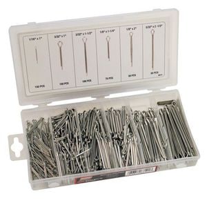 Hardware Machinery 68121 Stainless Cotter Pin Assortment 555 Piece