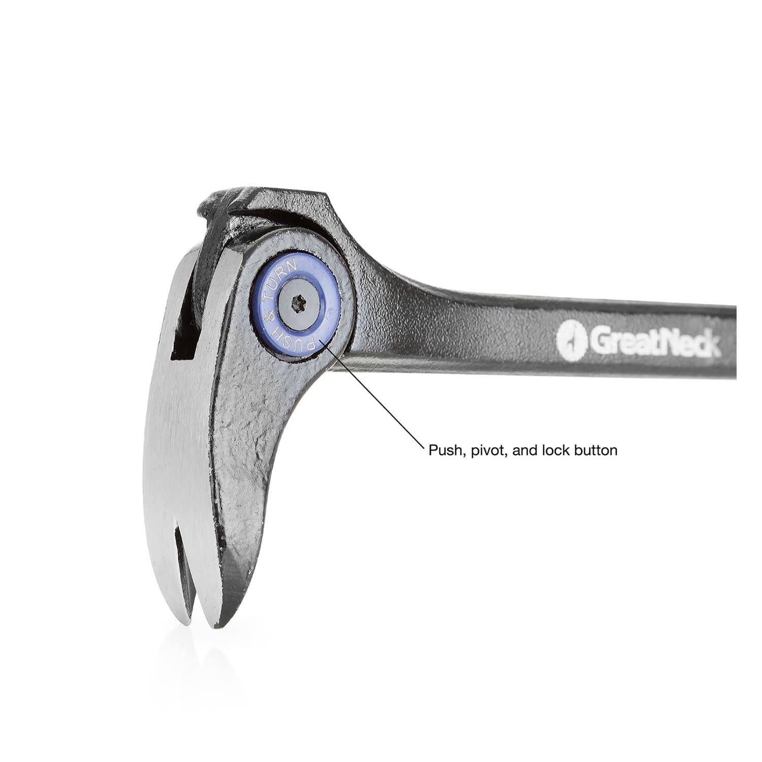 OEMTOOLS 8in Multi Function Nail Puller and Pry Bar