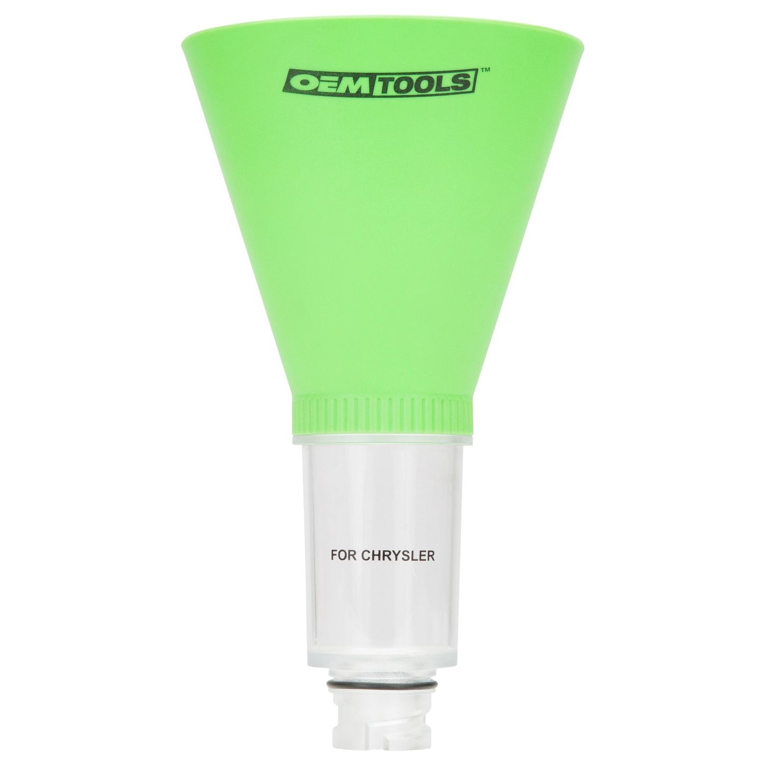 OEMTOOLS Transperent Low Chamber Oil Funnel
