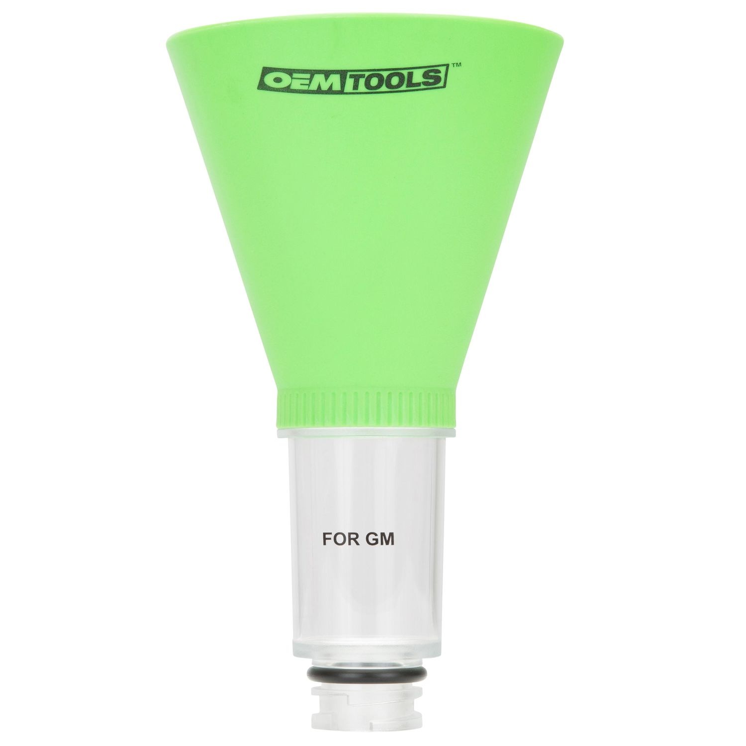 OEMTOOLS Transparent Direct Fit Oil Funnel for GM and BMW