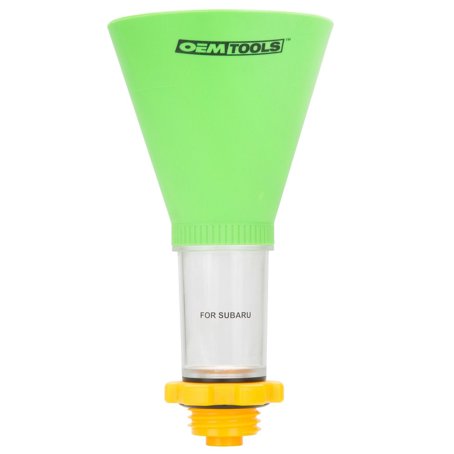 OEMTOOLS Transparent Direct Fit Oil Funnel for Subaru