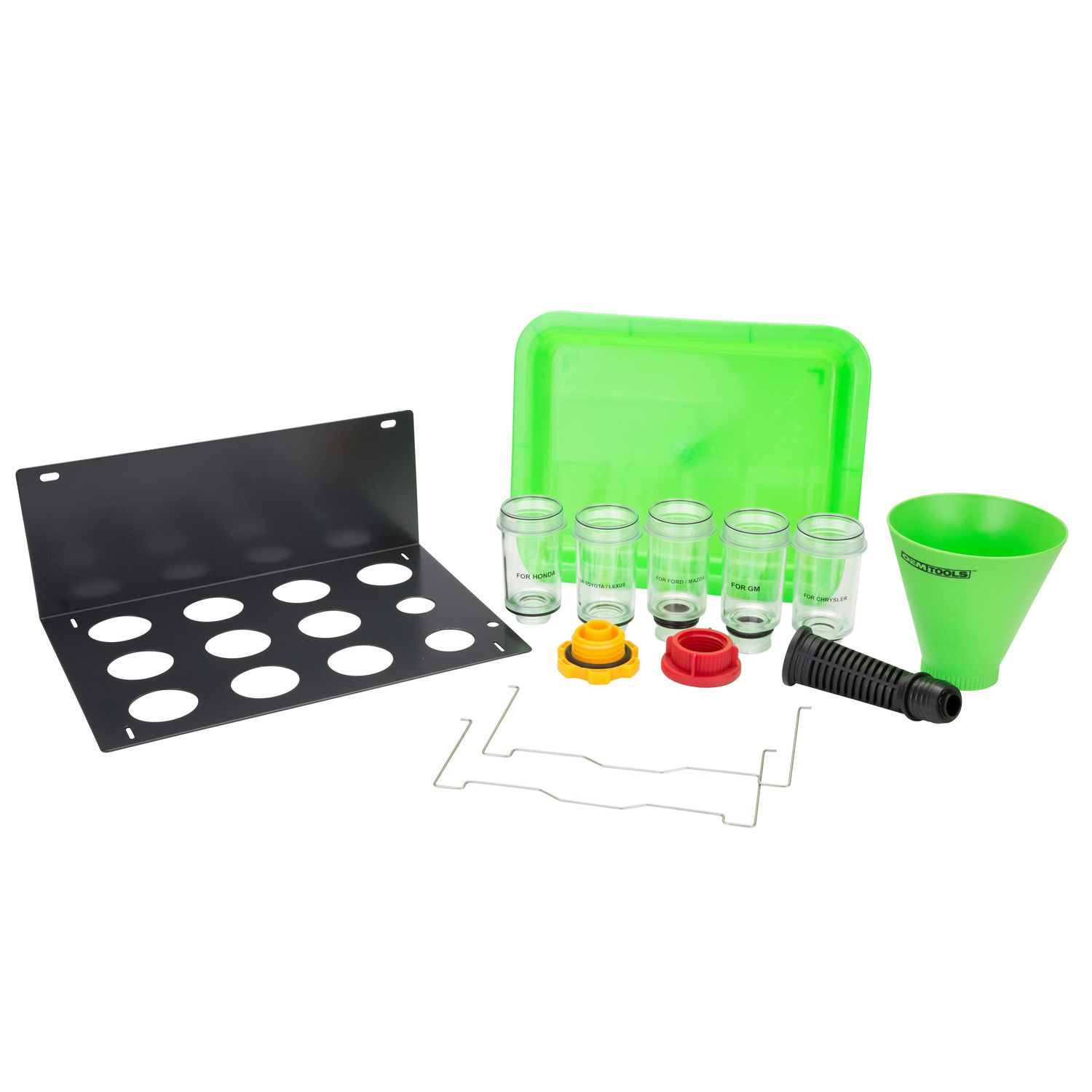 Great Neck Universal Oil Funnel 8 Attachment Set