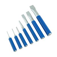 OEMTOOLS 25515 16 Piece Punch and Chisel Set, Punch Set, Pin Punch