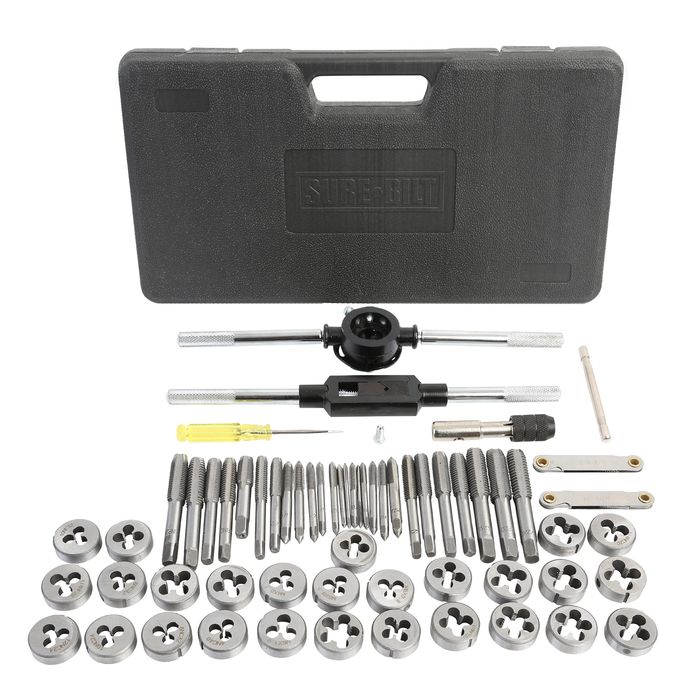 SureBilt MM and SAE Tap and Die Set 60 Piece