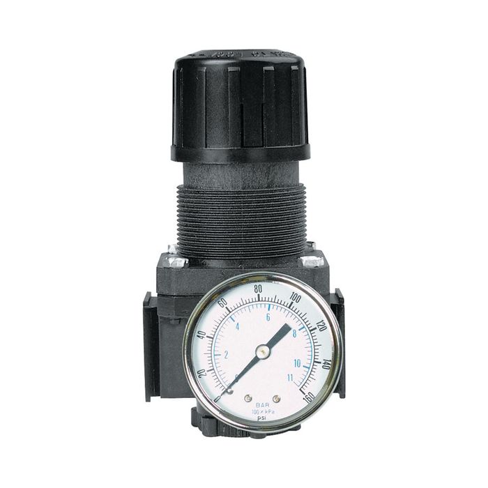 Arrow Pneumatics 1/2in Air Regulator with Gauge