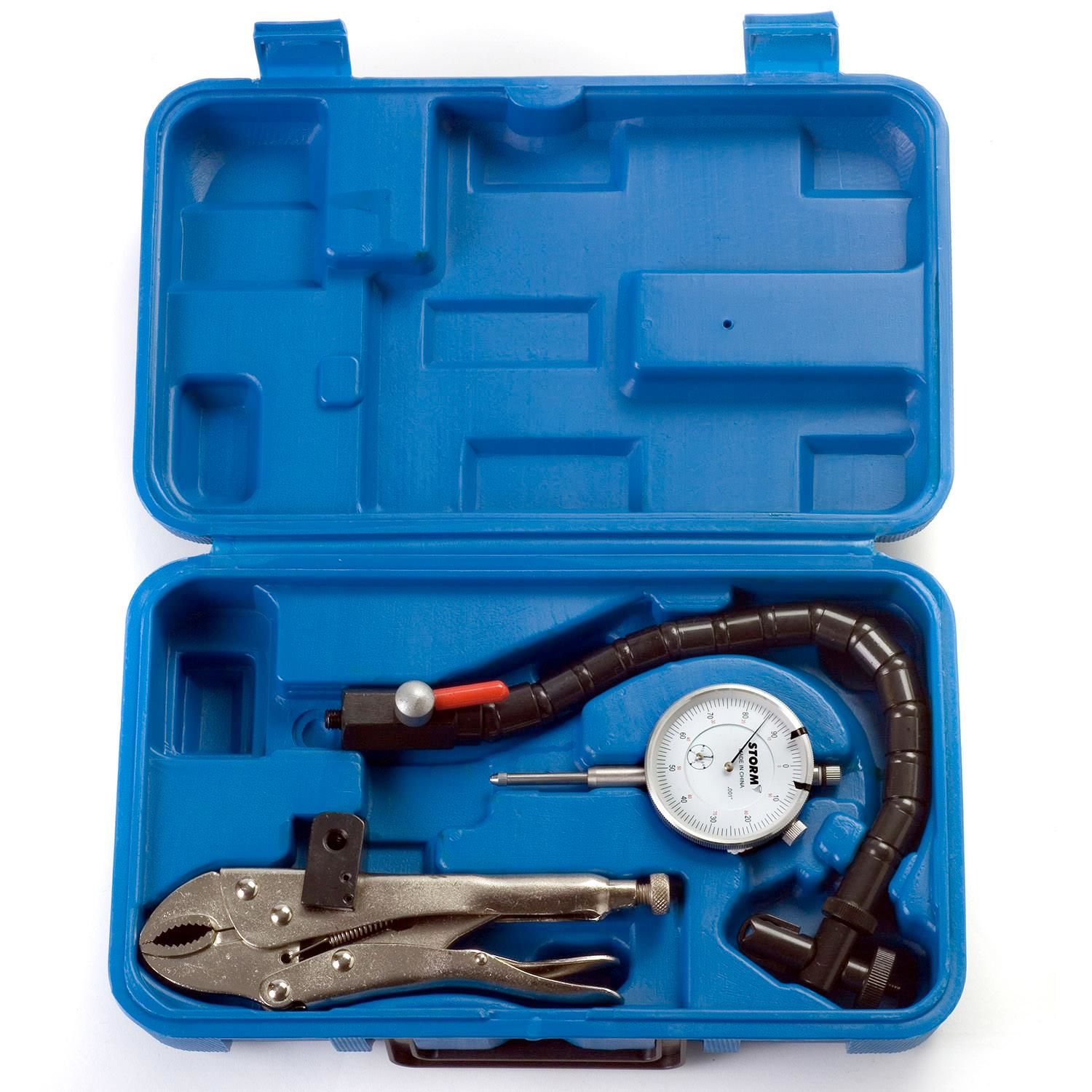 Fowler Dial indicator set with pliers and flex arm