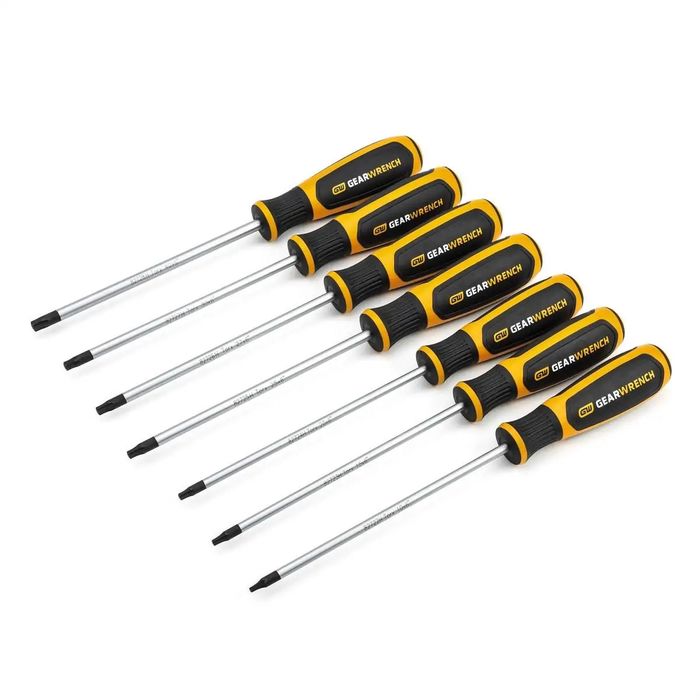 GearWrench Torx Dual Material Screwdriver Set 7 Piece
