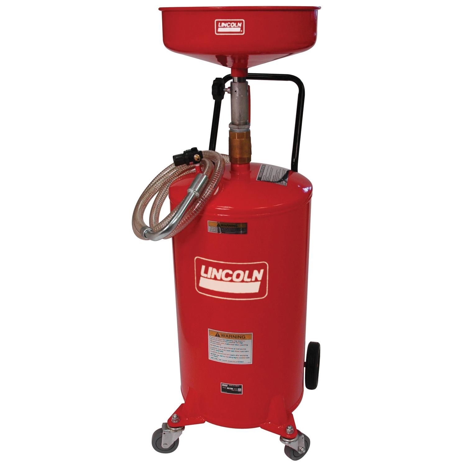 Lincoln Industrial 18gal Oil Drain With Pump