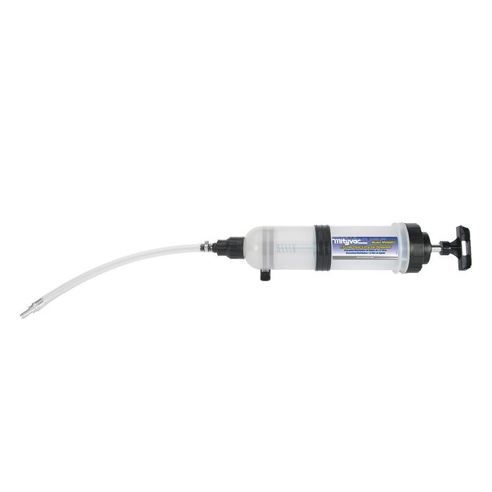 Mityvac 1.5 Liters Fluid Extractor and Dispenser With ATF Adapter Connector