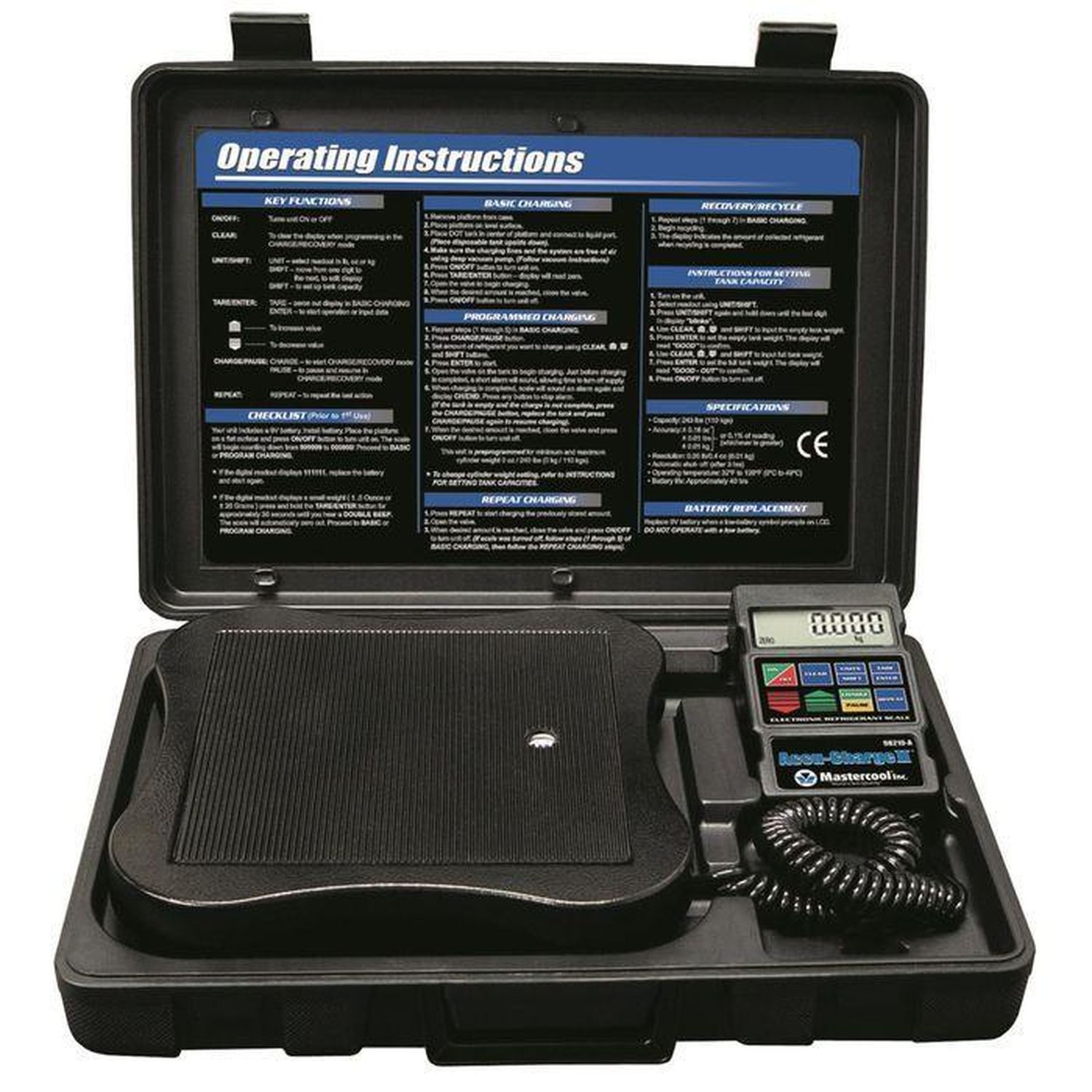 Mastercool Electronic Charging Scale