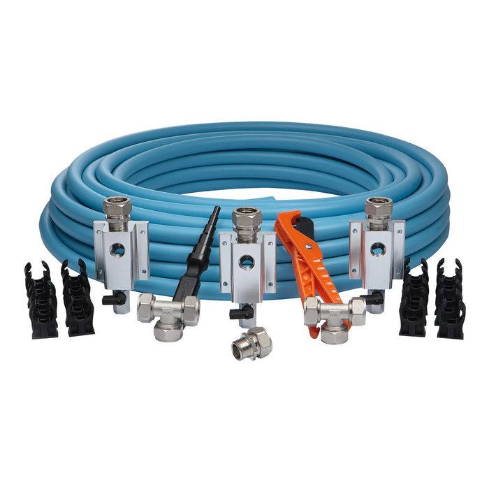 RapidAir MaxLINE M8014 Compressed Air Piping 3/4 x 1/2 Tee Max Line Rapid  Air 