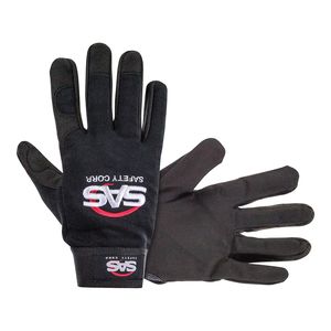 SAS Safety Mechanic's Pro Tool Safety Gloves, Black, X-Large
