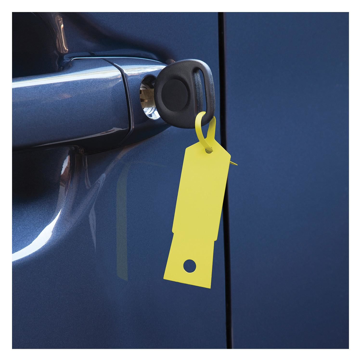 Slip N' Grip Yellow Plastic Key Tag 1000 Piece