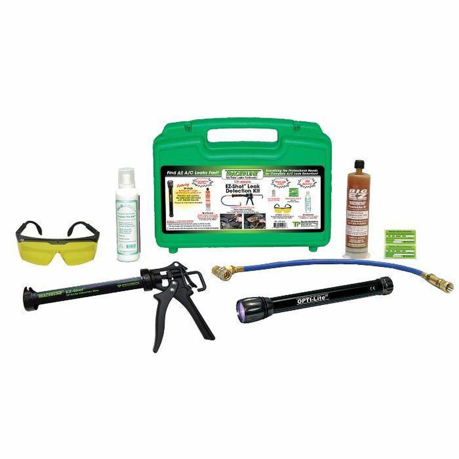Tracer Products EZShot A/C leak detection kit with OPTILite
