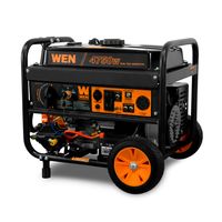 WEN 4750/3800 Watt 120/240 Volt Dual Fuel Gas and Propane Electric Start Portable Generator