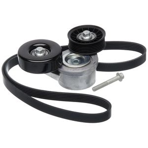 Gates Complete Serpentine Belt Drive Component Kit 90K-38167C for Dodge Ram 1500