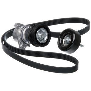Gates Complete Serpentine Belt Drive Component Kit 90K-38408A for Ford Focus